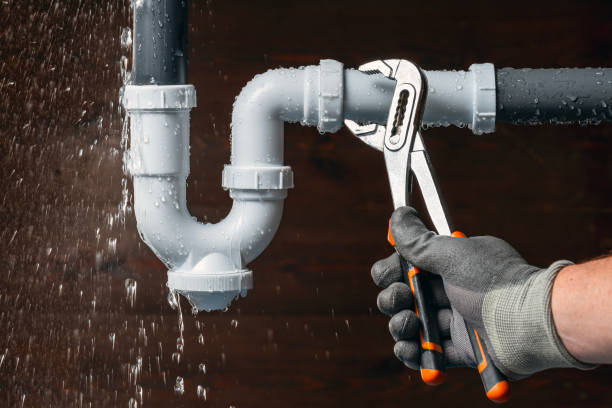 Professional Pipe Repair technician working in Maine, NY